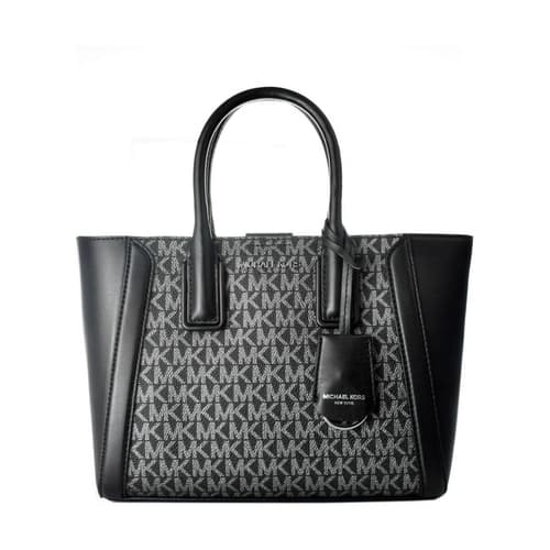 Sac à Main Femme Michael Kors – Noir & Argent – Modèle 35F2S6KC5V