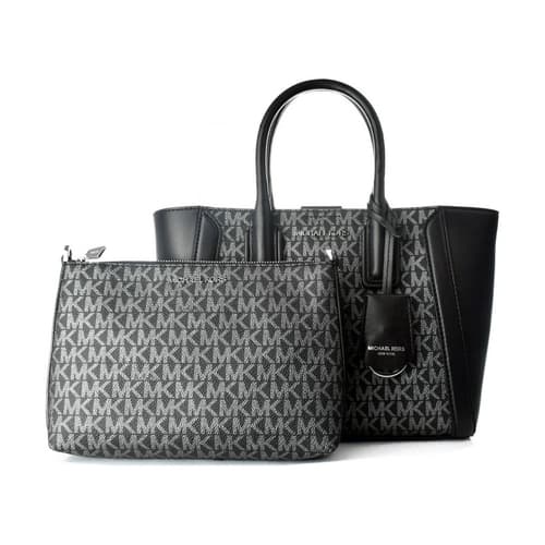 Sac à Main Femme Michael Kors – Noir & Argent – Modèle 35F2S6KC5V