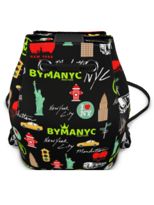 Backpack URBAN ELITE – Sac à Dos en Cuir Nappa Premium – BYMANYC® New York