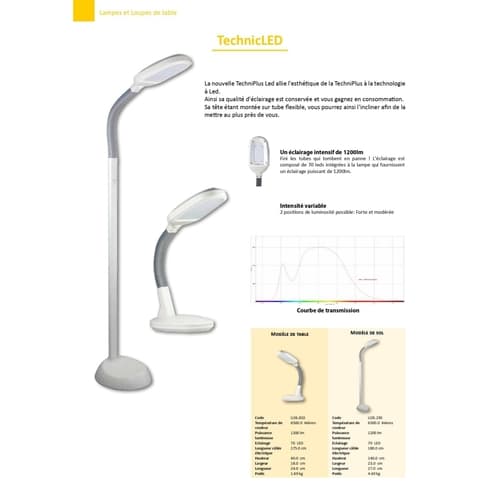 TechnicLed Table Lamp