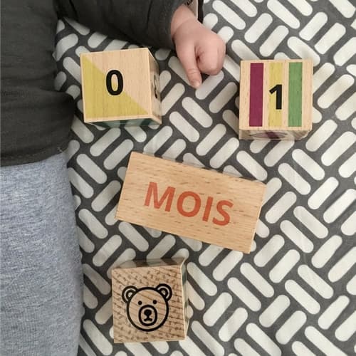 Camille birth cubes box