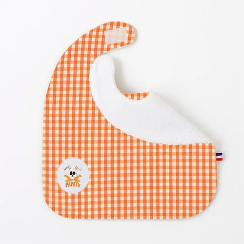 Organic Cotton Bib - Vichy